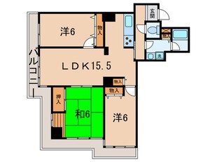 ﾘﾊﾞ-ｼﾃｨ21ｲ-ｽﾄﾀﾜ-ｽﾞ10号棟の物件間取画像